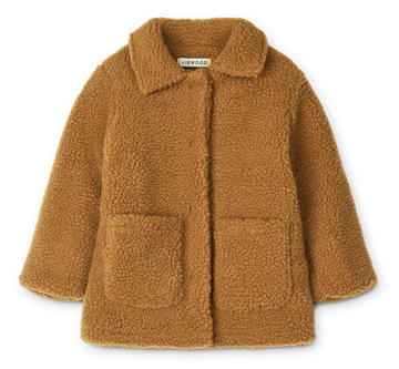 Liewood - Arna pile jacket - Golden caramel